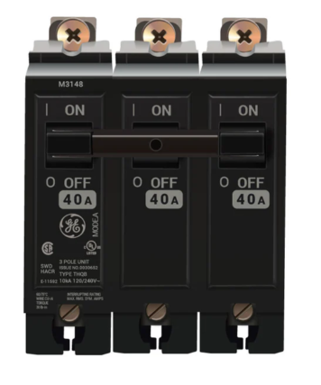 BREAKER G.E GRUESO 40A-3P