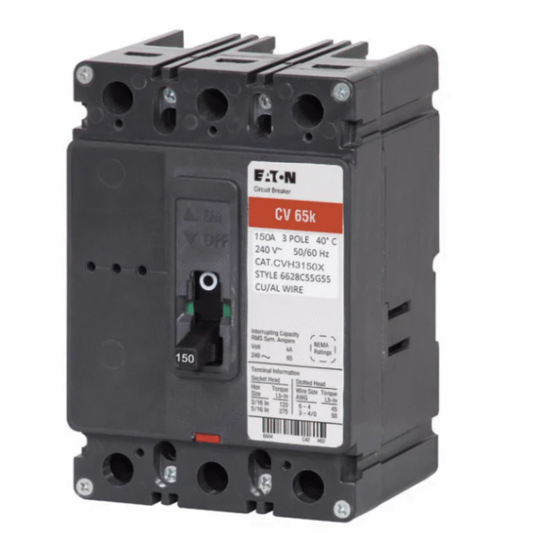 BREAKER INDUSTRIAL EATON 150A-3P