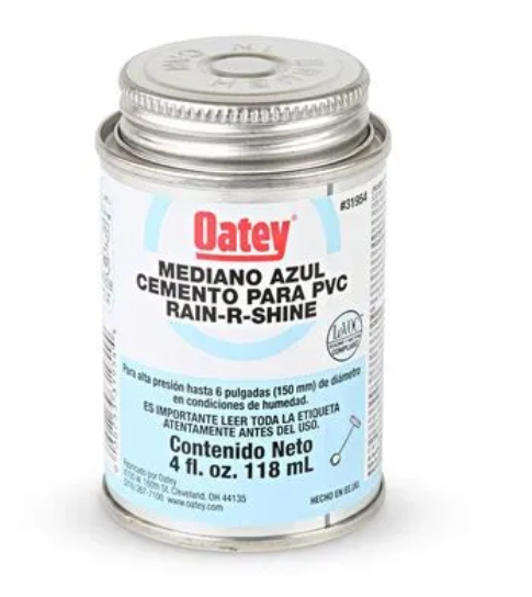 CEMENTO PVC 4 ONZ AZUL