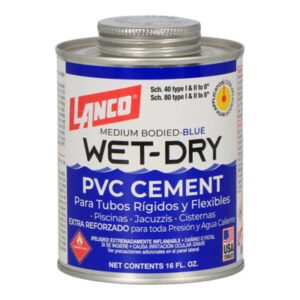CEMENTO PVC DE 16 ONZ AZUL
