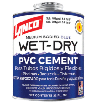 CEMENTO PVC DE 32 ONZ AZUL