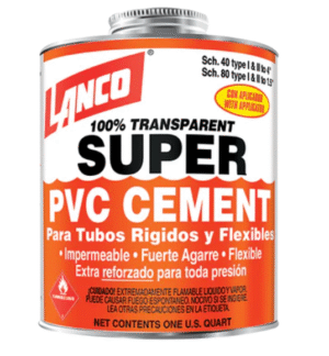 CEMENTO PVC DE 8 ONZ CLIAR