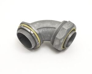 CONECTOR LT CURVO DE METAL 1/2