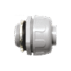 CONECTOR LT RECTO PLASTICO DE 1