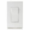 INTERRUPTOR SENCILLO LEVITON DECORA BLANCO