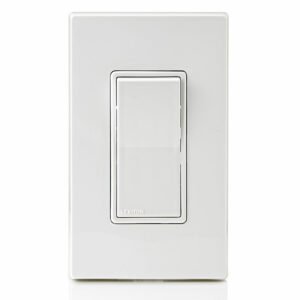 INTERRUPTOR SENCILLO LEVITON DECORA BLANCO