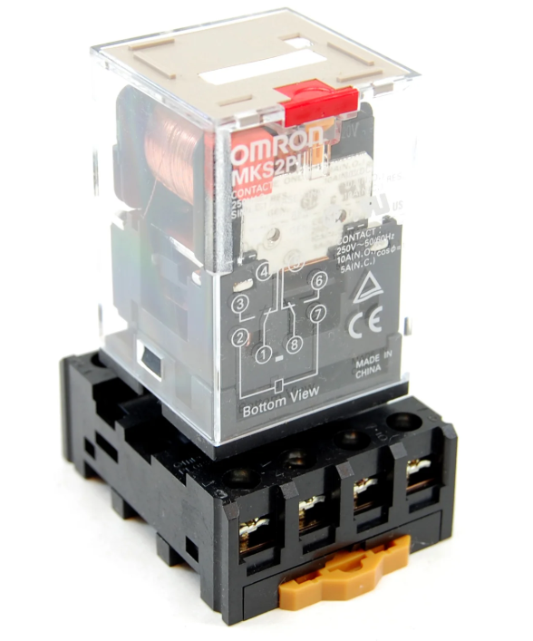 RELAY DE 8-PIN 10A 220V